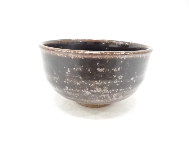JAPANESE TEA CEREMONY / KOSETO GLAZE TEA BOWL CHAWAN / ARTISAN WORK